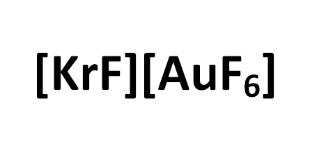 [KrF][AuF6]-Fluorokrypton+hexafluoroaurate-2907