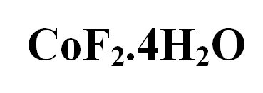 CoF2.4H2O-Coban(II)+florua+tetrahidrat-2090