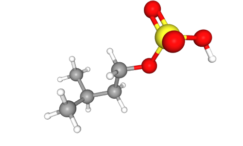 (CH3)2CHCH2CH2-OSO3H-isoamyl+hidrosunfat-3758